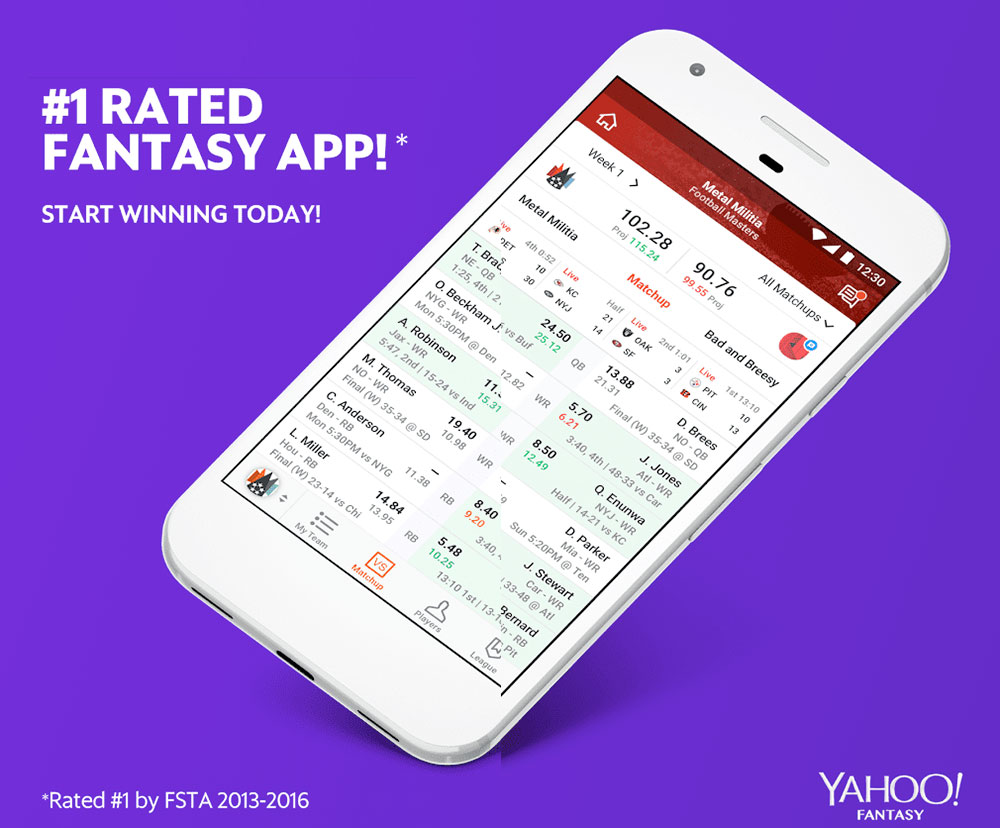 Yahoo Fantasy Sports for Android Games